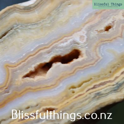 Yellow Crazy Lace Agate Polished Face