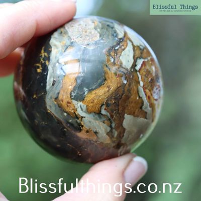 Black Opal Sphere