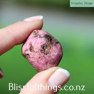 Cobaltian Calcite Tumbled