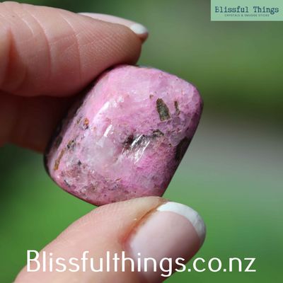 Cobaltian Calcite Tumbled