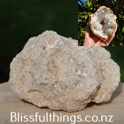 Cracking Your Own Quartz Geode 1.6kg