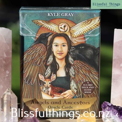 Angels and Ancestors Oracle Card Deck &ndash; Kyle Gray