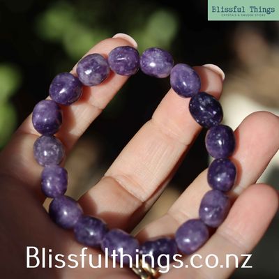 Ledodolite Bracelet, Irregular Beads