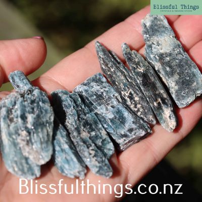 Ocean Kyanite Raw Blade
