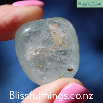 Blue Topaz Tumble Polished
