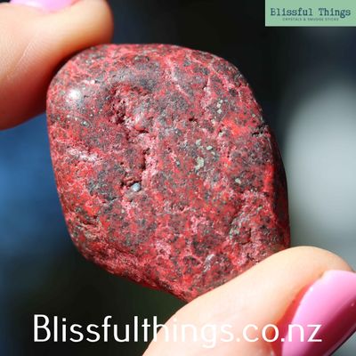 Cinnabar Tumbled