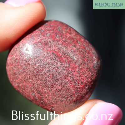 Cinnabar Tumbled