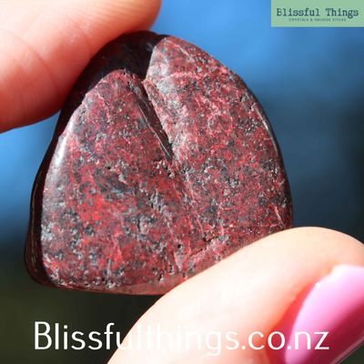 Cinnabar Tumbled