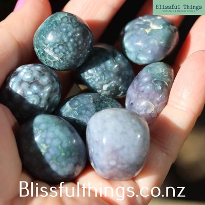 Grape Agate Tumble Polished