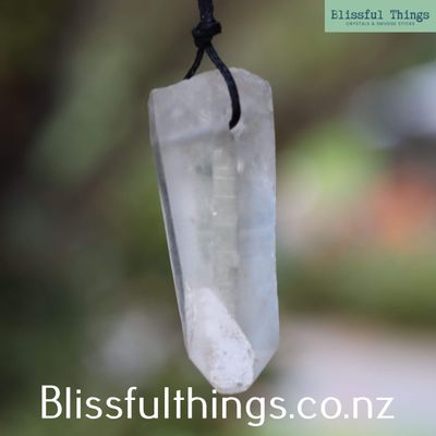 Lemurian Quartz Pendant