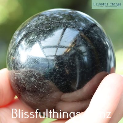 Black Tourmaline Sphere