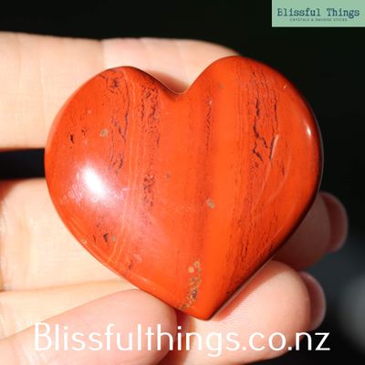 Red Jasper Heart (small)