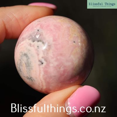 Rhodochrosite Sphere