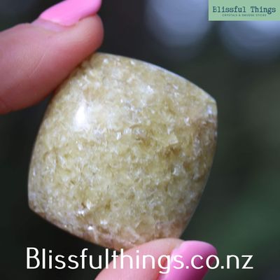 Muscovite/Yellow Mica Cabochon