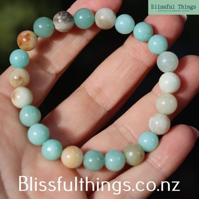 Amazonite Bracelet 8mm beads