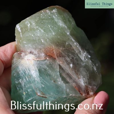 Green Calcite Raw
