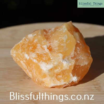 Orange Calcite Raw