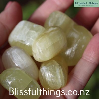 Pineapple Calcite Tumbled