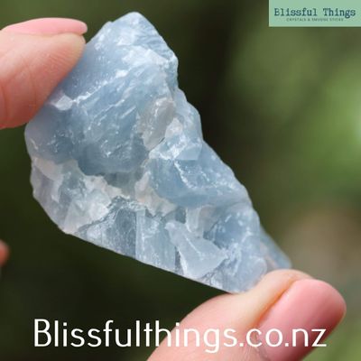 Blue Calcite Raw