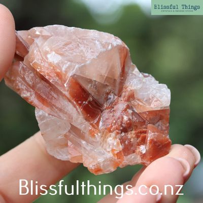 Red Calcite Raw