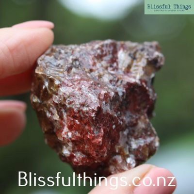 Red Calcite Raw