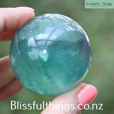 Rainbow Fluorite Sphere