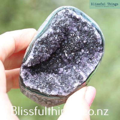 Black Amethyst Free Form