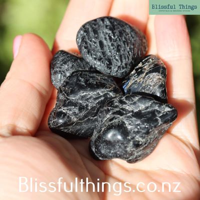 Black Tourmaline Tumbled