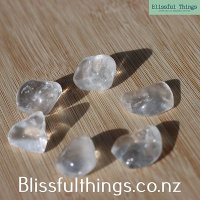 Clear Quartz Tumble Polished Lot