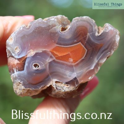 Sashe River Agate Polished Face