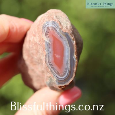 Sashe River Agate Polished Face