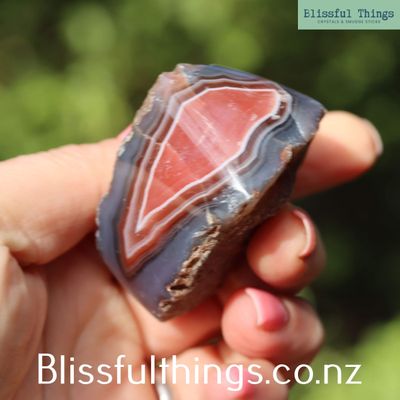 Sashe River Agate Polished Face