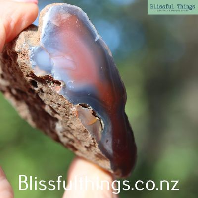 Sashe River Agate Polished Face