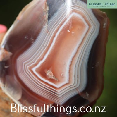 Sashe River Agate Polished Face