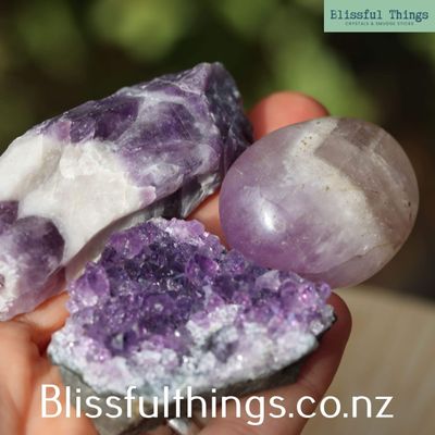 Amethyst Trio &ndash; Three Beautiful Expressions of Amethyst