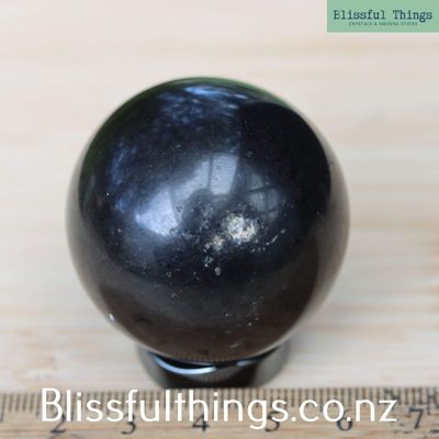 Black Basalt Sphere