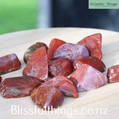 Red Jasper Tumble Polished, from New Zealand