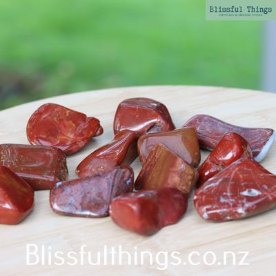 Red Jasper Tumble Polished, from New Zealand
