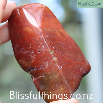 Red Jasper, Tumble Polished Free Form