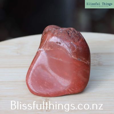 Red Jasper, Tumble Polished Free Form