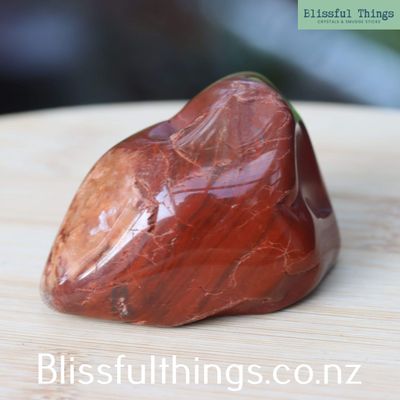 Red Jasper, Tumble Polished Free Form