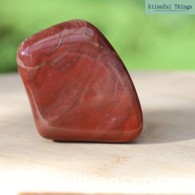 Red Jasper, Tumble Polished Free Form