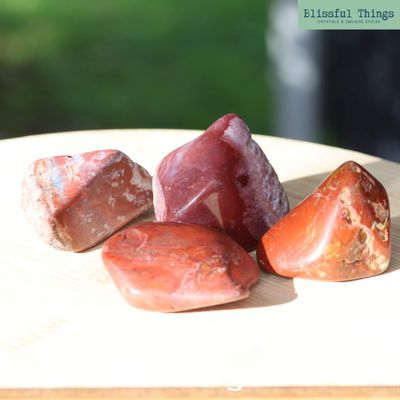 Red Jasper Tumble Polished Lot