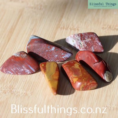 Red Jasper Tumble Polished Lot
