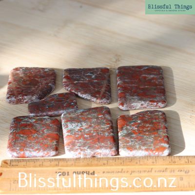 Red Jasper Tumble Polished Lot