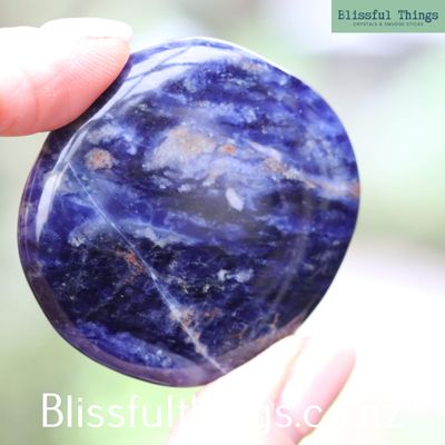 Sodalite Flat Stone