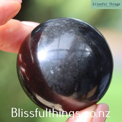 Black Basalt Sphere