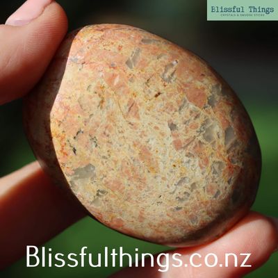 Runestone Feldspar -Palm Stone