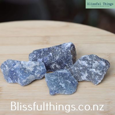 Blue Quartz Raw Lot