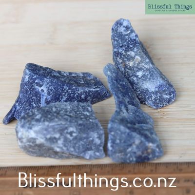 Blue Quartz Raw Lot